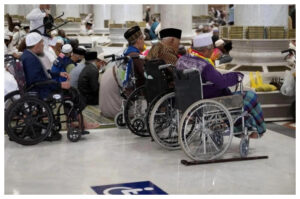Masjid Nabawi Permudah Akses Jemaah Lansia dan Disabilitas Selama Musim Haji