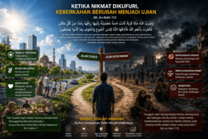 Ketika Nikmat Berubah Menjadi Ujian: Kisah Negeri Aman yang Hancur karena Kafir Nikmat