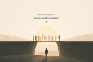 “Insan”: Yang Membuat Kita Jadi Manusia Bukanlah Kesendirian, Melainkan Kehadiran bagi Sesama