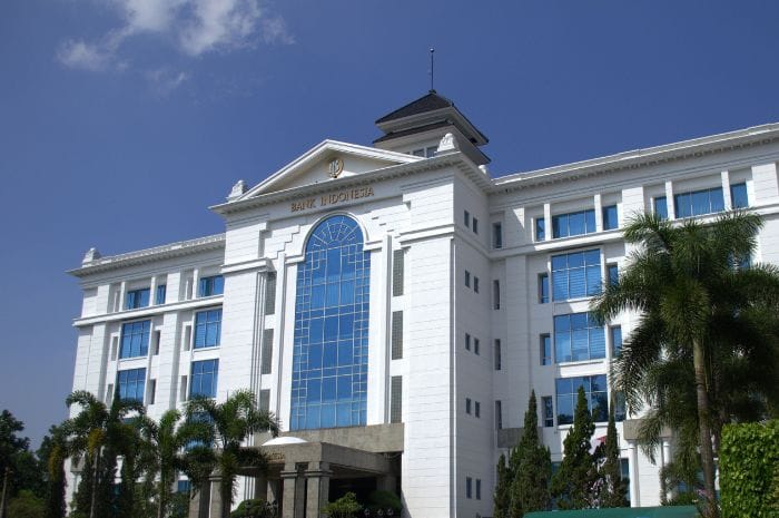 Gedung Bank Indonesia sebagai lembaga yang merilis data utang luar negeri Indonesia periode Mei 2026.