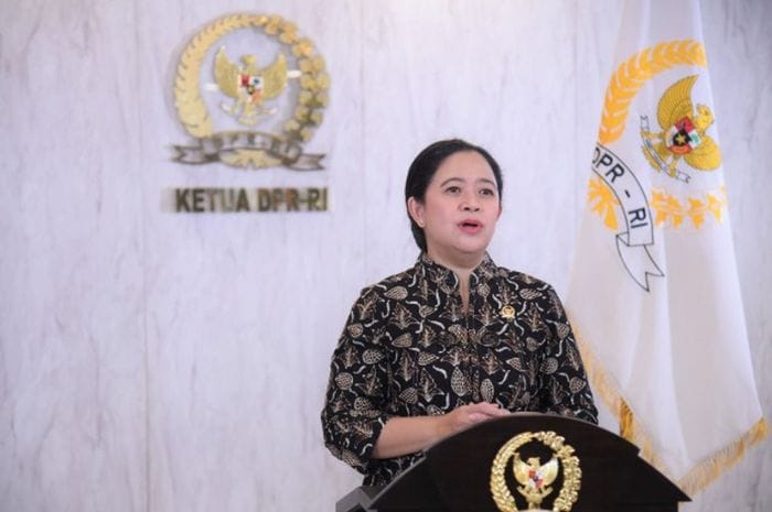 Ketua DPR RI Puan Maharani menyampaikan keterangan mengenai penanganan anak putus sekolah.