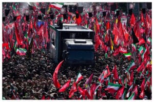 Capai 7 Juta Jiwa Pelayat Imam Khamenei, Pemerintah Siaga Penuh Antisipasi Peristiwa Serupa 1989