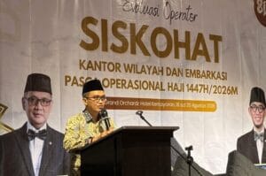 Kemenhaj Evaluasi SISKOHAT, Perkuat Akurasi dan Keamanan Data Haji 2027