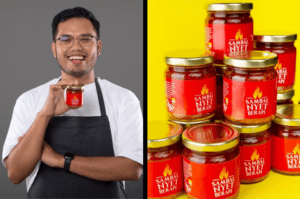 150.000 Botol Sambal Ludes dalam 2 Menit! Khairul Aming Raup Rp8,7 Miliar