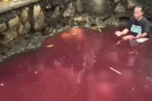 Air Kolam Gunung Sindur Berubah Merah, DLH Temukan Zat Pewarna Tekstil