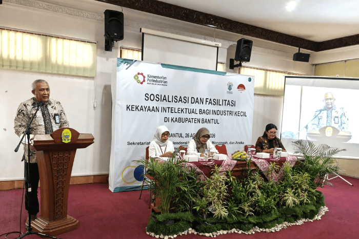 Anyaman Bambu Muntuk Bantul yang didorong memperoleh pelindungan Indikasi Geografis