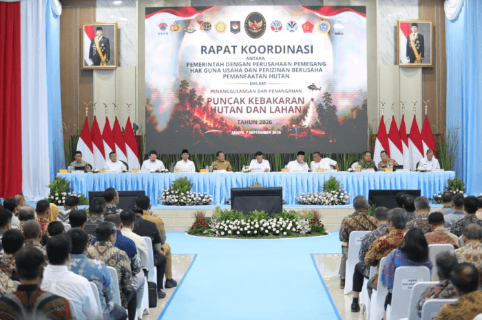 Pemerintah memperkuat penanganan karhutla 2026 bersama pemegang HGU