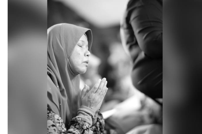 Amalan saat bencana berupa doa dan kepedulian bersama