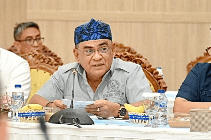 Andreas Hugo Pareira mengikuti kunjungan kerja Pansus RUU HPI di Serang