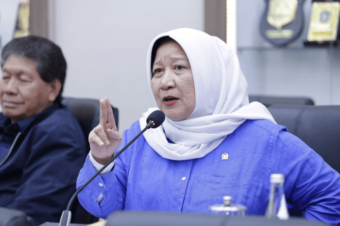 Siti Aisyah dalam rapat Panja RUU Pengaturan Reforma Agraria di Gedung DPR RI