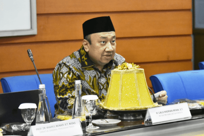 Lalu Hadrian Irfani memimpin Kunjungan Kerja Spesifik Komisi X DPR RI di Universitas Hasanuddin, Makassar