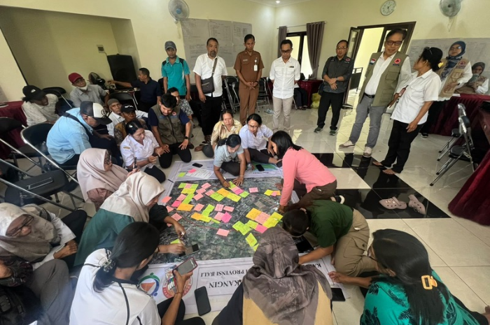 BNPB bersama BPBD Kabupaten Karangasem melaksanakan fasilitasi DESTANA