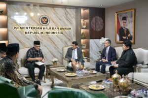 Menhaj Bahas Rencana MoU Wisata Jemaah Haji dan Umrah Indonesia dengan Yordania