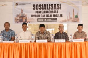 Haji Menyapa Pesisir, Kemenhaj Gorontalo Ingatkan Warga Cek Legalitas Travel Umrah