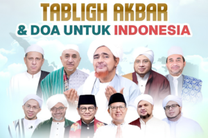 Habib Nabiel Ajak Jemaah Doakan Palestina di Tabligh Akbar Monas
